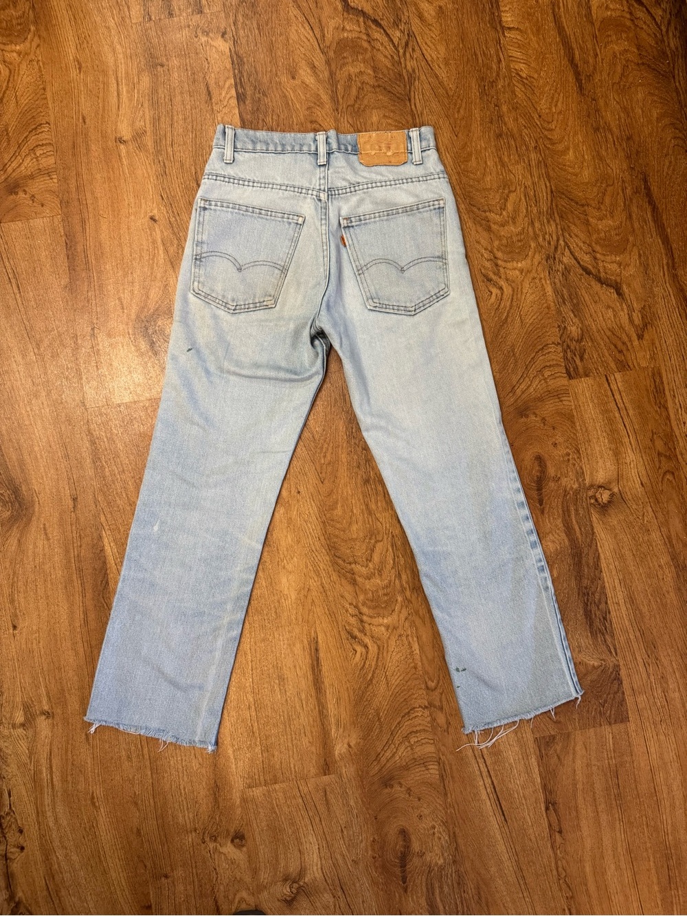 70’s-80’s Orange Tab 519 Levi’s. 28. Paper Tag.